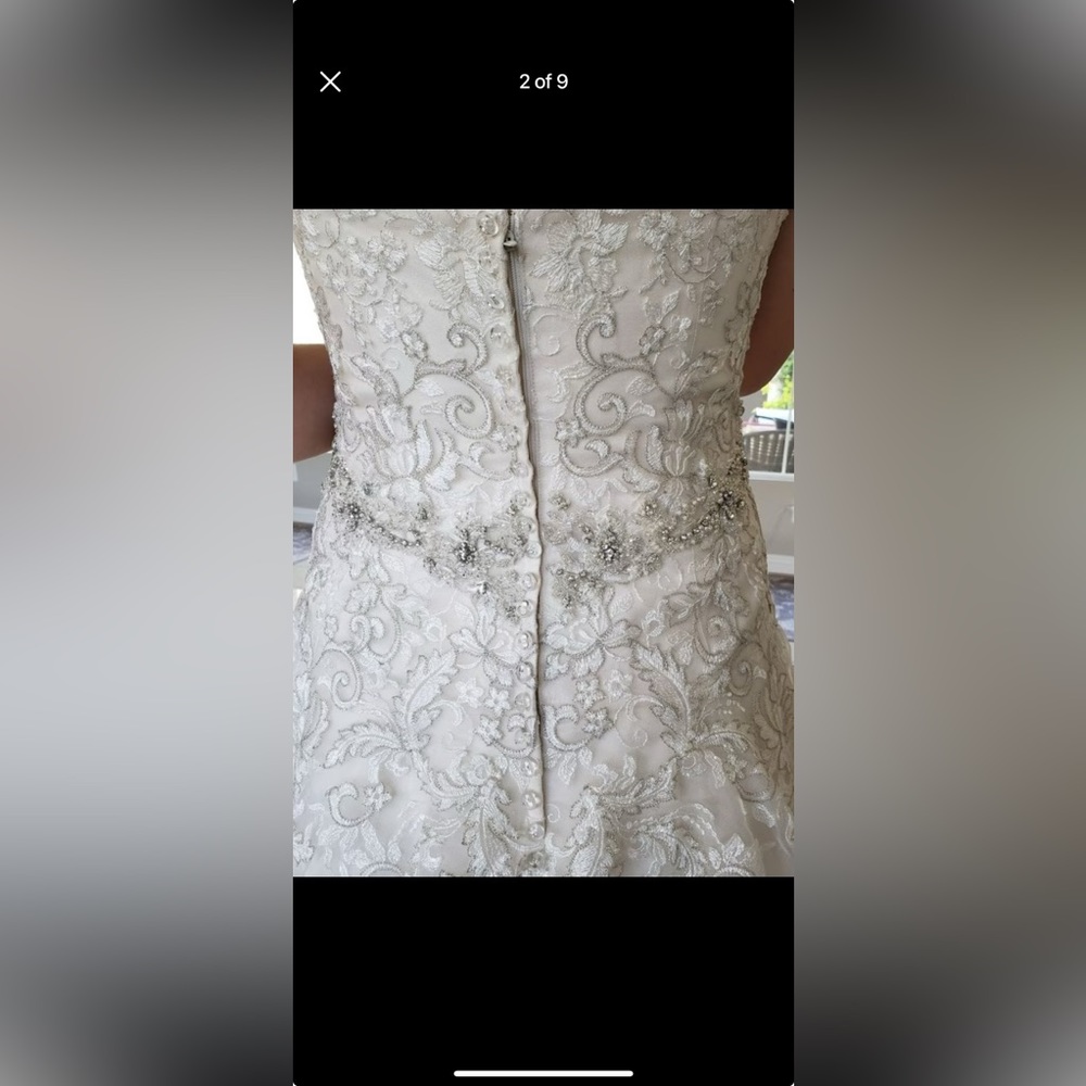BRAND NEW DAVID TUTERA WEDDING GOWN - Picture 7 of 7